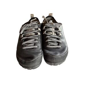 Merrell Mighty Glove Black Leather Barefoot Sneakers J68398 Womens 9 Vibram